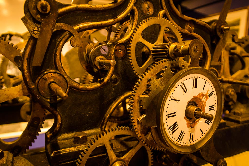 Chiloé - Relógio no museu da cidade de Ancud