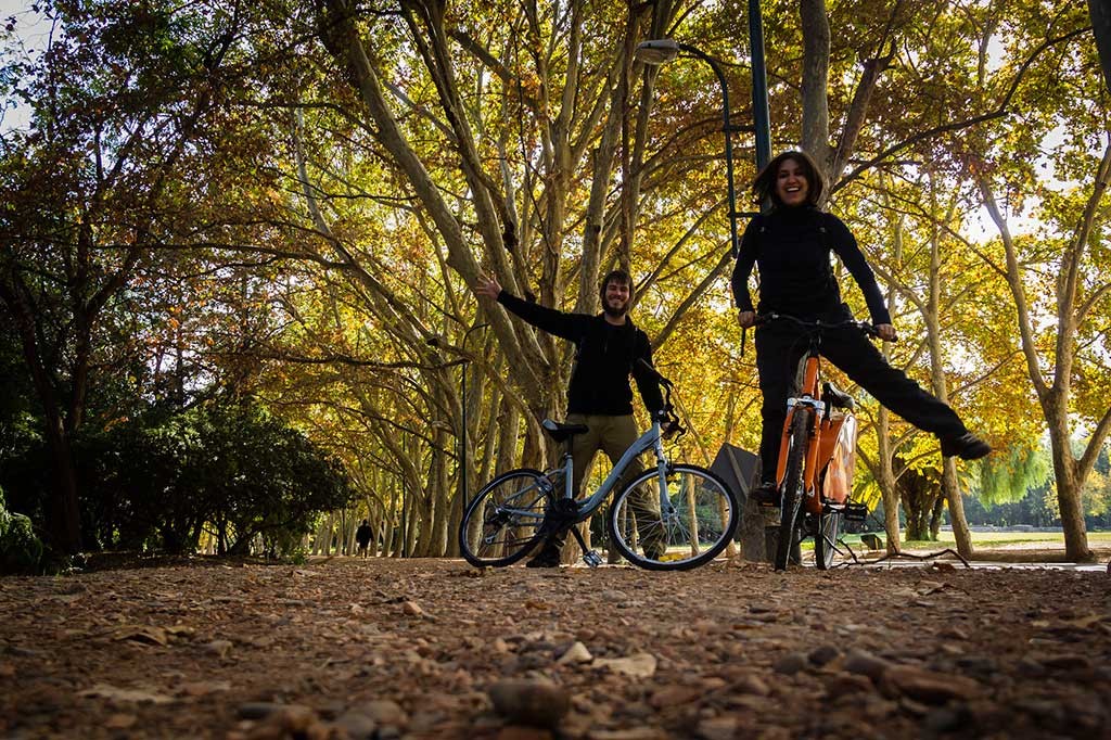 Mendoza - Parque General San Martín - Passeio de bicicleta 04