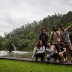 Couchsurfing Jaraguá - Parque Malwee - Jean, Loraine, Juan, Manuel e nós