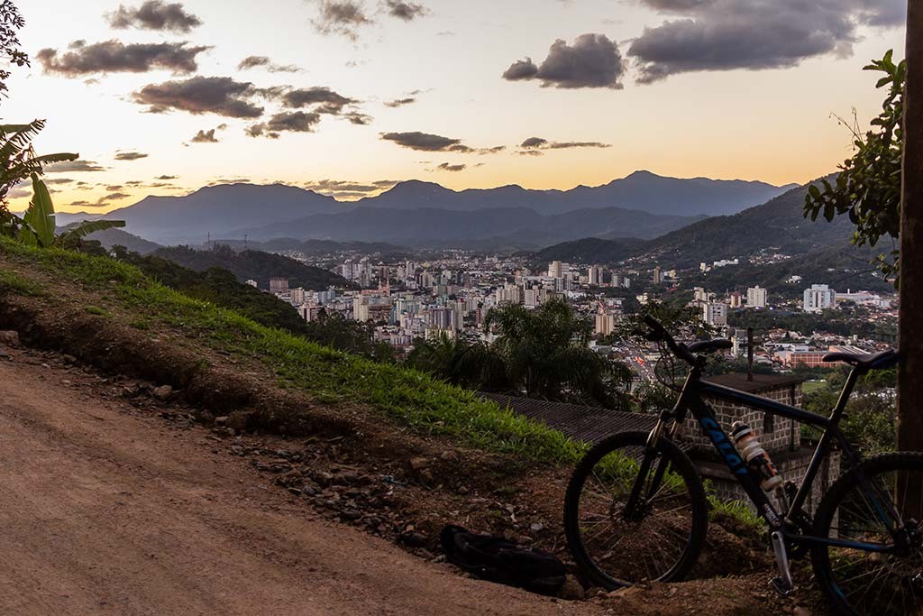 Pedal de Treino - Jaraguá do Sul - Subida Morro das Antenas