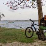 Viagem cicloturismo pelo litoral - Bicicleta pronta e carregada